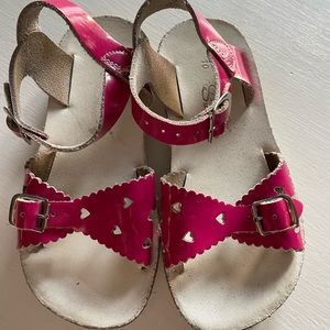 Saltwater Sandals size 10 sweet